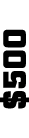 $500