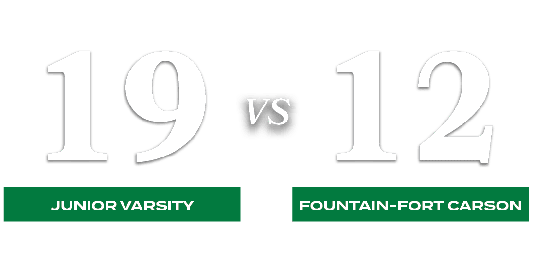 12,19,VS,FOUNTAIN FORT CARSON,JUNIOR VARSIT