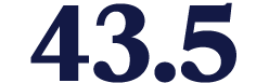 43.5