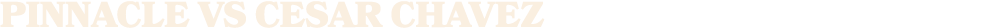 PINNACLE vs CesaR CHAVEZ