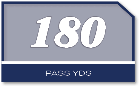 180,PASS yd