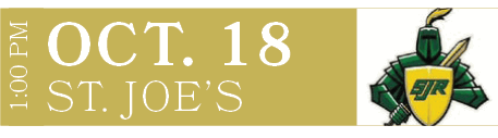 ST. JOE’S,OCT. 18,1:00 P