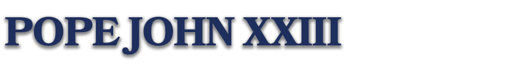 POPE JOHN XXIII