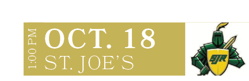 ST. JOE’S,OCT. 18,1:00 P