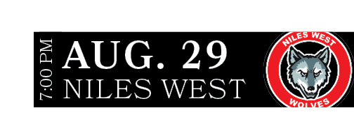 NILES WEST,AUG. 29,7:00 P