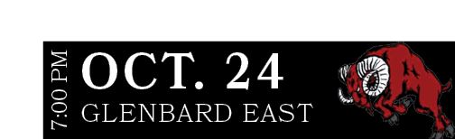 GLENBARD EAST,OCT. 24,7:00 P