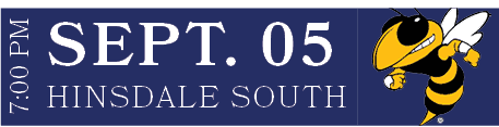 HINSDALE SOUTH,SEPT. 05,7:00 P