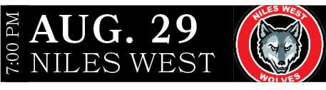 NILES WEST,AUG. 29,7:00 P