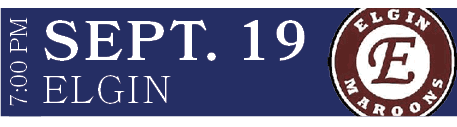ELGIN,SEPT. 19,7:00 P