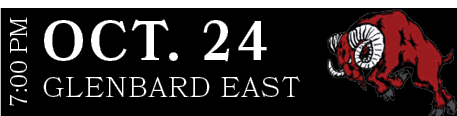 GLENBARD EAST,OCT. 24,7:00 P