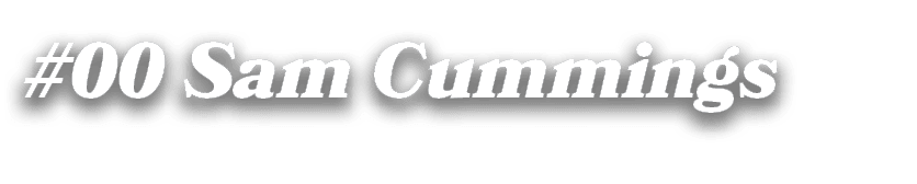 #00 Sam Cummings