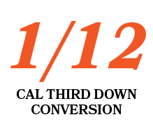 1/12,CAL THIRD DOWN CONVERSIO