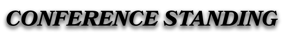 CONFERENCE STANDING