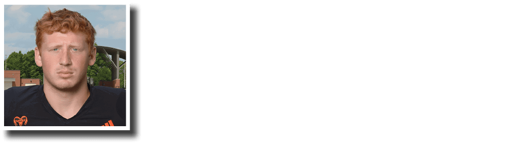 In his JR year Logan made the move to DL from LB, another quiet but hardworking young man who you could tell loved Ro...