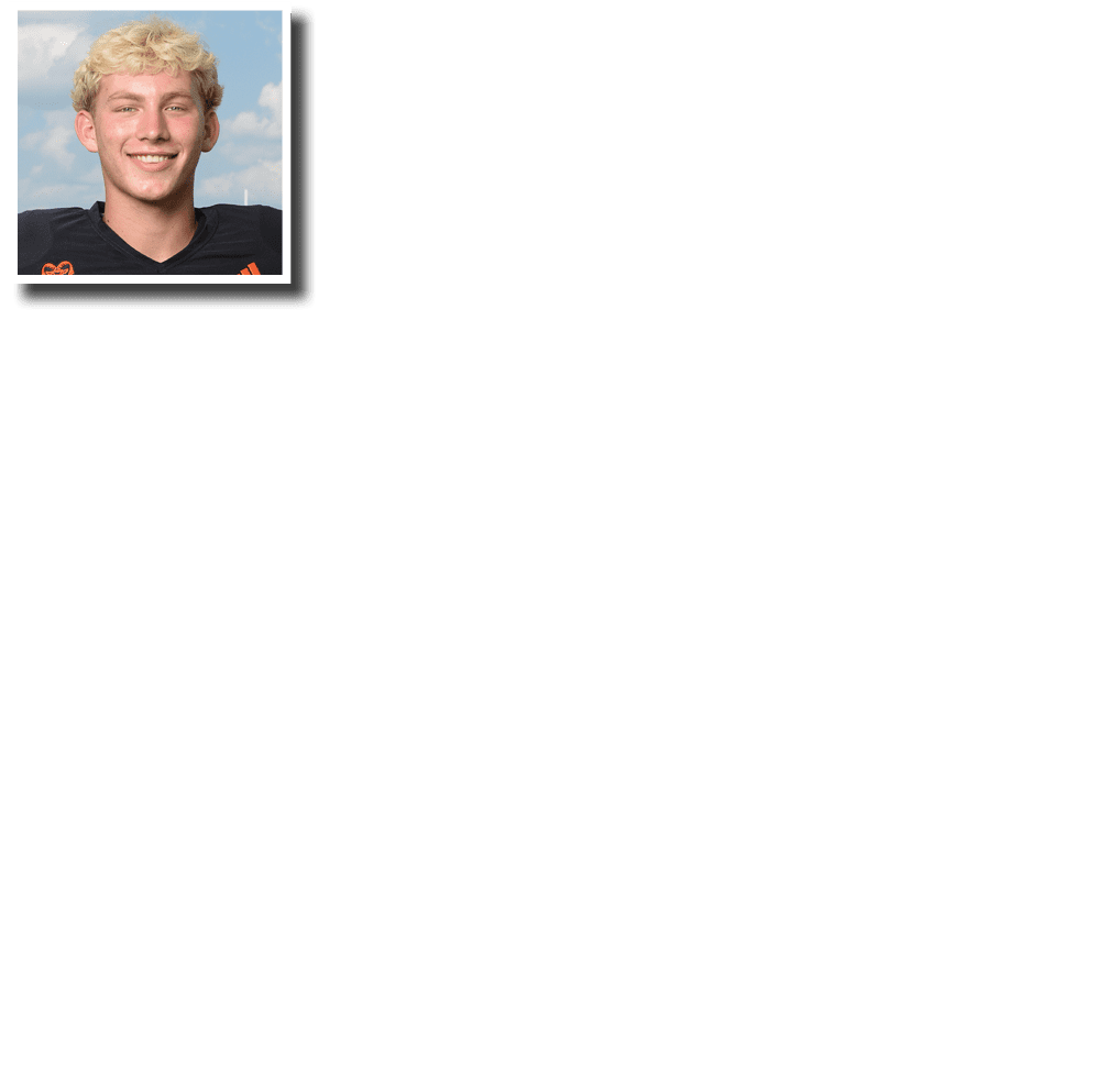 That growth continued day after day, week after week, throughout his Senior season, as he developed into a true leade...