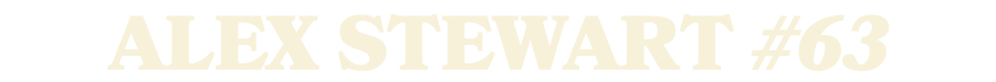 alex stewart #63