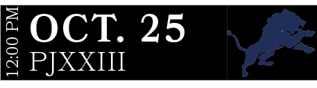 PJXXIII,OCT. 25,12:00 P