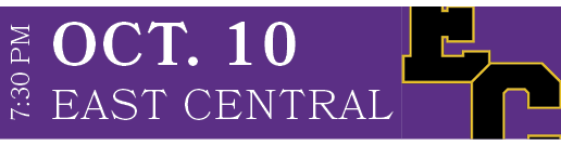 EAST CENTRAL,OCT. 10,7:30 P