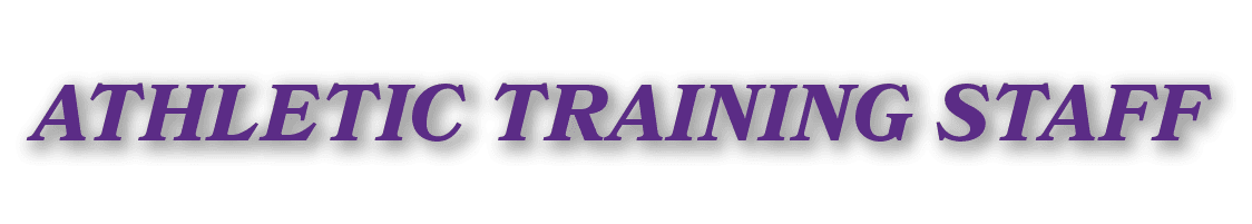 ATHLETIC TRAINING STAFF