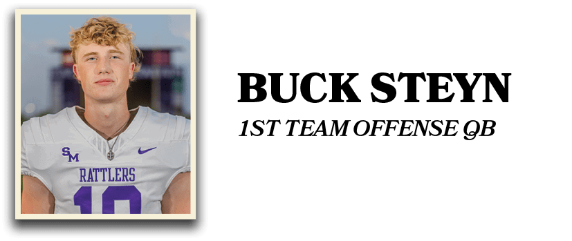 BUCK STEYN,1st Team Offense Q