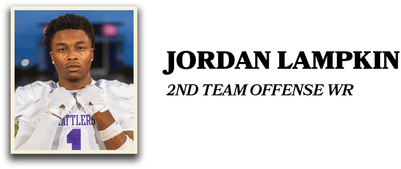 JORDAN LAMPKIN,2ND Team Offense W