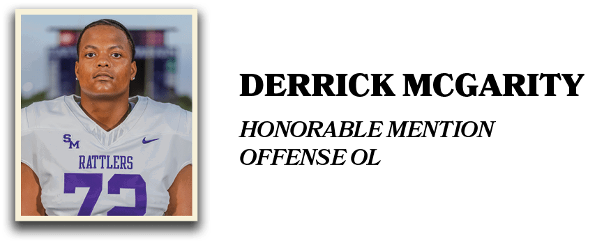 Derrick McGarity,Honorable MentioN Offense O