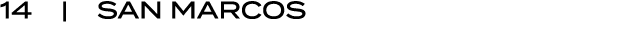 14 | San marcos