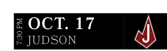 JUDSON,OCT. 17,7:30 P