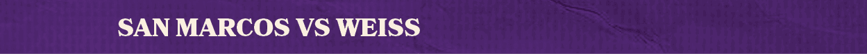 San Marcos vs WEIS