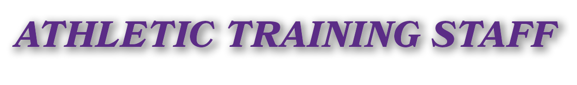 ATHLETIC TRAINING STAFF