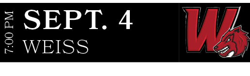WEISS,sept. 4,7:00 P