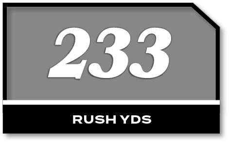 233,rush yd