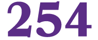 254