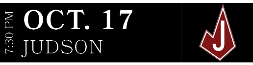 JUDSON,OCT. 17,7:30 P