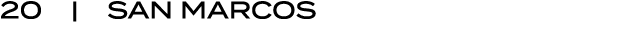 20 | San marcos