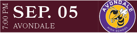 AVONDALE,SEP. 05,7:00 P