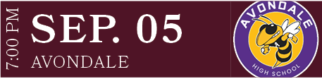 AVONDALE,SEP. 05,7:00 P