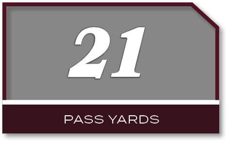 21,PASS YARD
