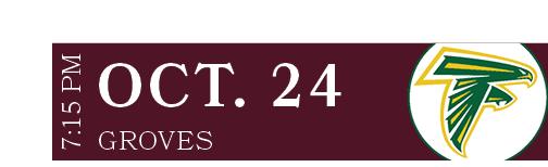 GROVES,OCT. 24,7:15 P