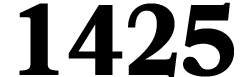 1425