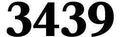 3439