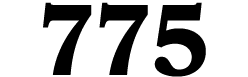 775