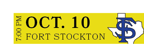 FORT STOCKTON,OCT. 10,7:00 P