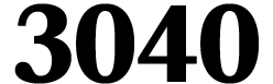 3040