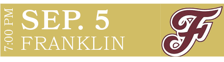FRANKLIN,sep. 5,7:00 P