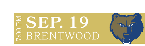 BRENTWOOD,sep. 19,7:00 P
