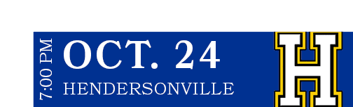 HENDERSONVILLE,oct. 24,7:00 P