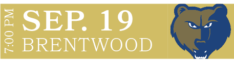 BRENTWOOD,sep. 19,7:00 P