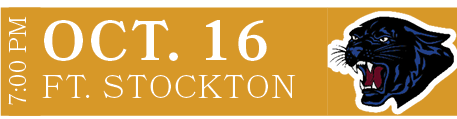 Ft. Stockton,OCT. 16,7:00 P