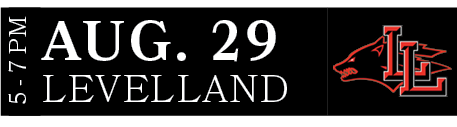 Levelland,aug. 29,5 7 P